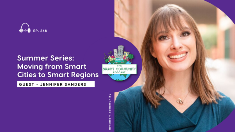 SCP E268 Summer Series: Moving from Smart Cities to Smart Regions, with Jennifer Sanders