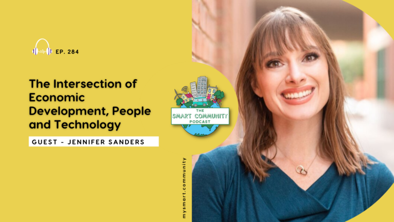 SCP E284 The Intersection of Economic Development, People and Technology, with Jennifer Sanders