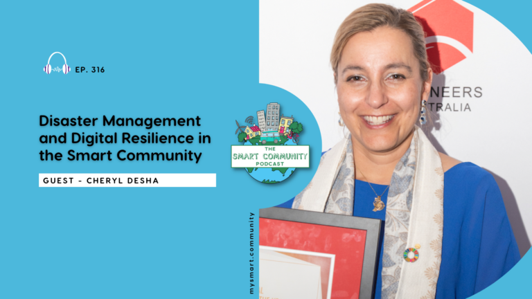 SCP E316 Disaster Management and Digital Resilience in the Smart Community, with Cheryl Desha