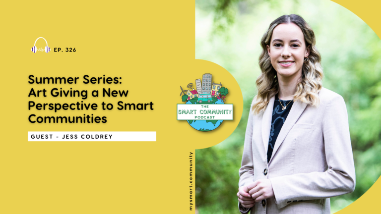 SCP E326 Summer Series: Art Giving a New Perspective to Smart Communities, with Jess Coldrey